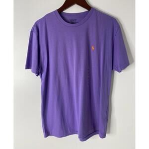 Polo Ralph Lauren T-shirt Men's Medium Purple Short Sleeve Casual